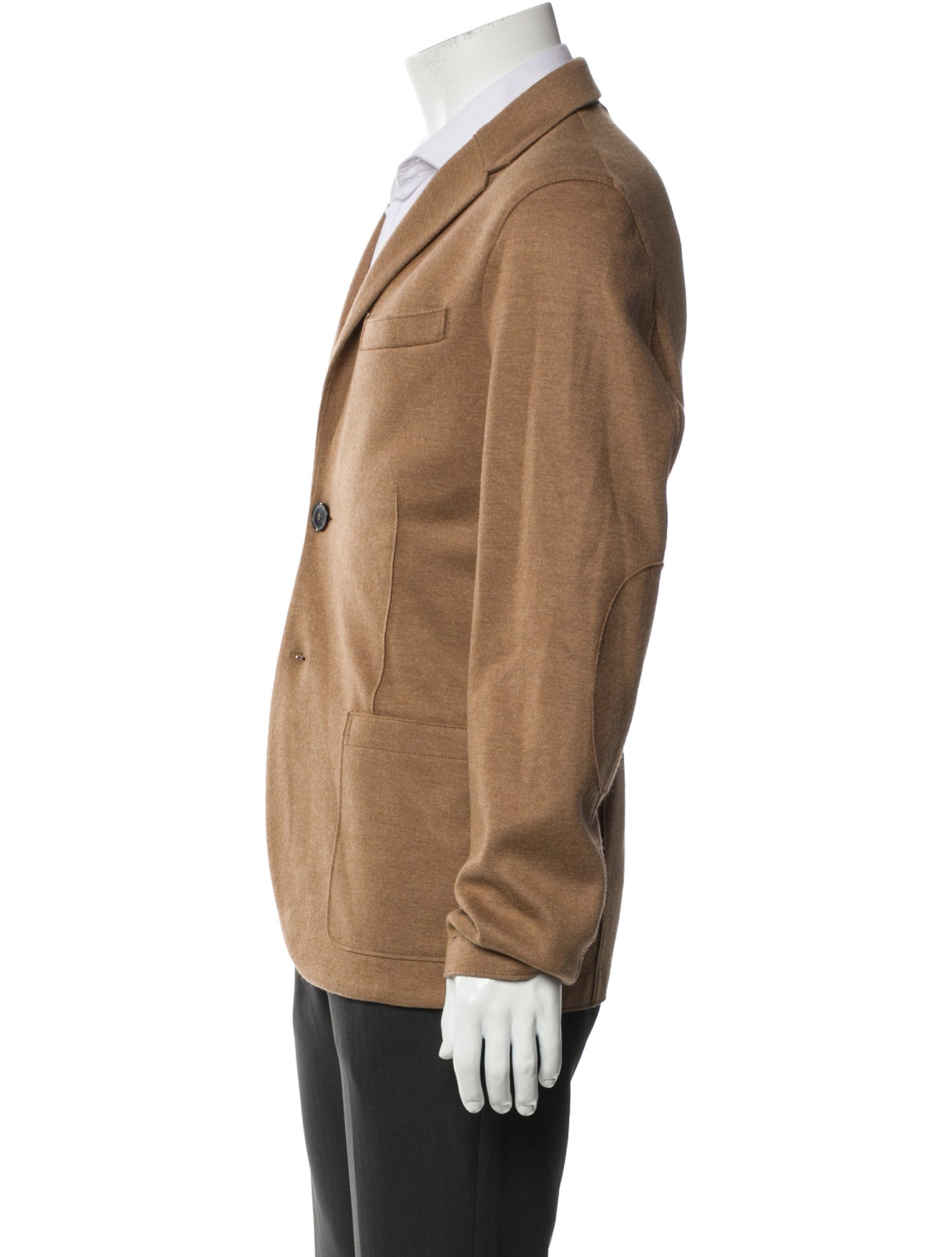 Harris Wharf London Virgin Wool Peacoat